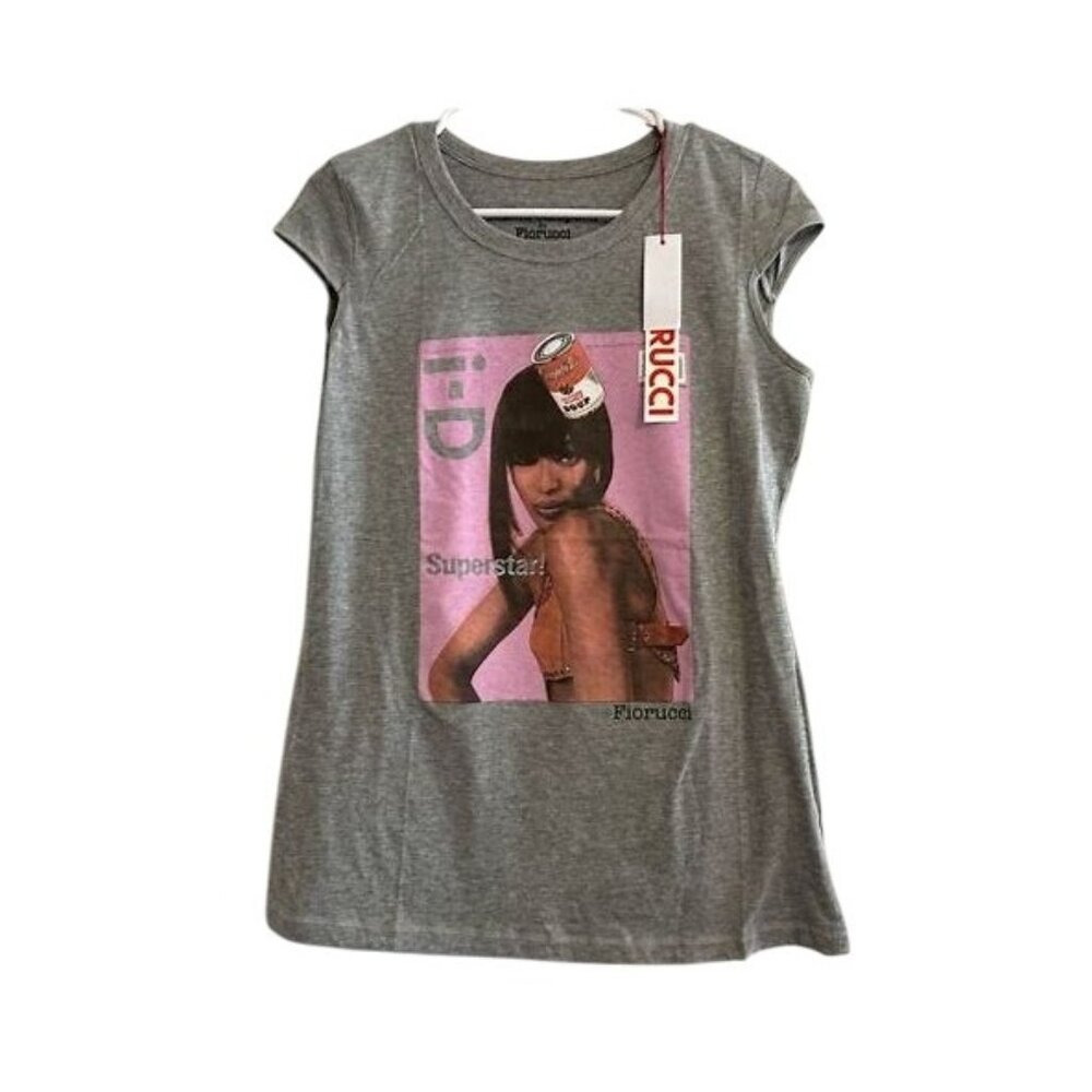 Fiorucci T-Shirt Womens‎ Small Naomi Campbell Collaboration NWT